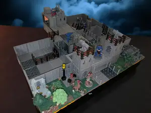 Modulares wargaming 3d-Terrain set 