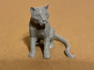 Puma realistic version origami