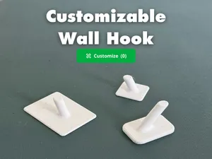 Universal Wall Hook | Fully Customizable