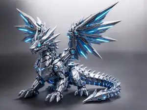 Mechanical Crystal Dragon