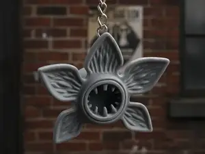 Portachiavi testa di Demogorgone Stranger Things