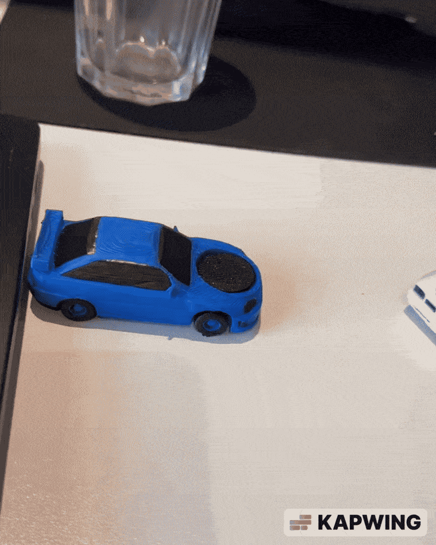 Drifting Rally Car Fidget - Subaru Inspired