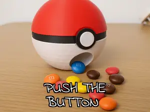 Pokeball Candy Dispenser
