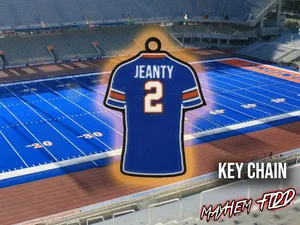 Boise State Broncos - Jeanty #2 Keychain