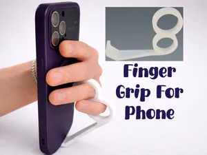 Finger grip for phone