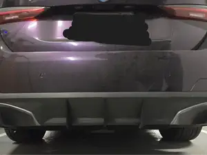 BMW i4 rear diffuser fins - non m sport bumper