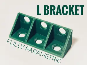 Parametric L Bracket – Print Any Size in 2 Minutes
