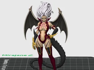 D&D Miniatur / Fairy Tail Mirajane Strauss