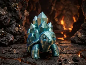 Crystal Shell Turtle - Decorative Figurine