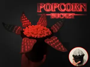 Stranger Things Popcorn Bucket - Demogorgon