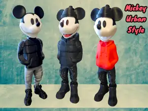 Mickey Mouse Urban Style