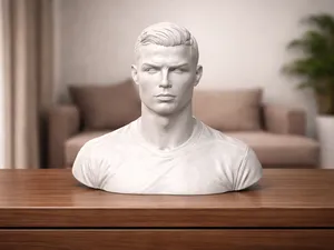 Cristiano Ronaldo Bust - CR7 / Al Nassr / Portugal