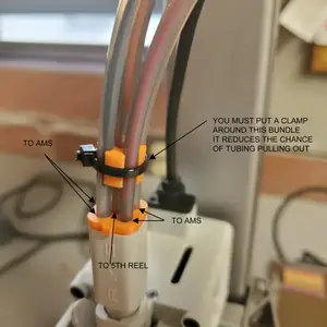 5 Port Filament Feed for Bambu A1, A1 Mini