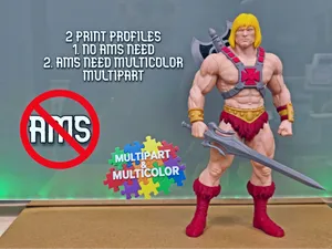 Warrior Prince Adam / NO AMS
