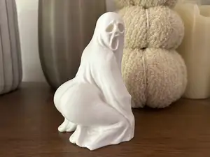 Thicc or Treat - Sexy Spooky Ghost Sculpture