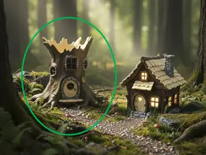 The Enchanted Hollow | Tree Organizer or Planter