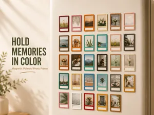 Magnetic Polaroid Photo Frame Refrigerator 100x60