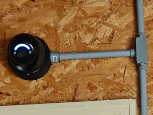 CCTV security camera junction box