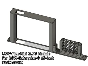 19-inch USW-Flex 2.5G for Enterprise-8 mount