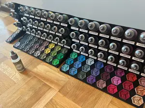 Paint bottle organizer (miniature paints)