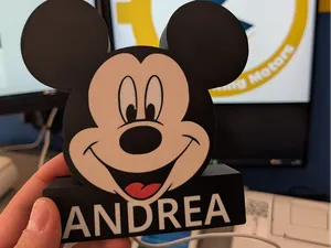 TOPOLINO LAMPADA