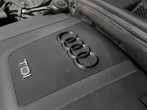 Audi A4 B8 engine cover emblem