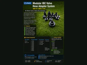 Modular IBC Valve Hose Adapter Set