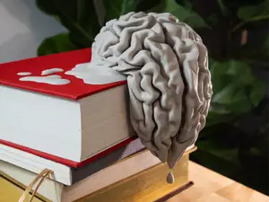 Melting Brain - Decoration for Classroom or Desk