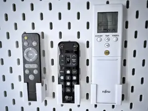 Remote Control Holders Set for Skadis - 3 sizes