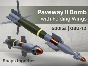 Paveway II Laser-Guided Bomb with Rotating Wings