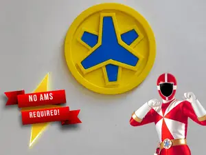 Power Rangers Lightspeed Rescue Badge - No AMS!