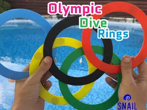 Olympic Dive Rings. Pool Toy. Beach Toy.