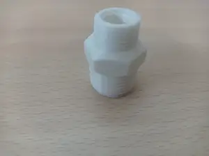 Reducing hexagon nipple (male 1/2 BSPT - male M16)