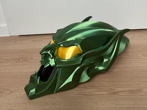 Green Goblin helmet real size