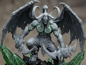 Illidan Stormrage Epic Statue
