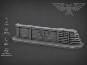 Imperial Defense Wall & Sandbag Barrier