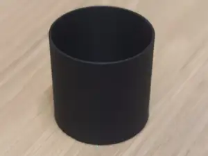 100mm dia. inside, cylinder/tube.