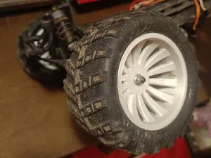 Rc wheel 1/10 12mm and 14mm hex 70mm tire 3 hours