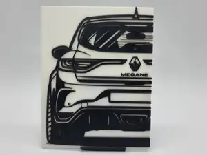 2D Wall Art Renault Megane RS