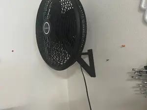 Wall Mount for Lasko Pedestal Fans with 25mm shaft