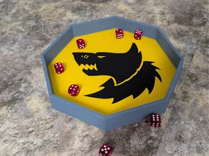 Würfelschale / Dice Tray der Space Wolves