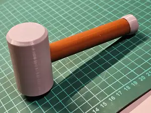 small hammer / 3D-Printed Small Mallet 列印小鎚