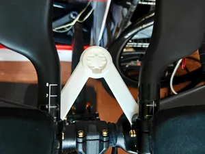 Aero cockpit TT Handlebar computer mount