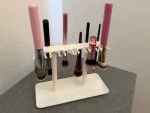 Improved Makeup Brush Drying & Storage Stand