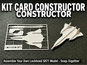 Kit Card Lockheed SR-71