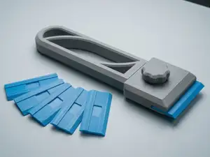 Schaber mit Wechselklingen und einfachem Austausch