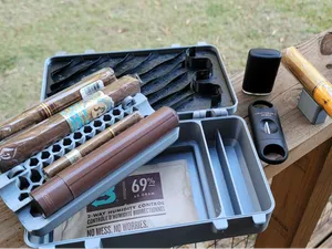 Cigar Travel Humidor. Fully Printed
