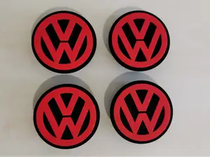 Volkswagen wheel center covers hub caps 65 mm