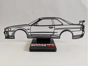 Nissan Skyline GTR silhouette