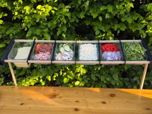 Modulare Pizzastation / Zutaten-Organizer